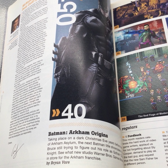 Vintage gaminformer magazine. Yr 2013 Batman - Picture 2 of 9